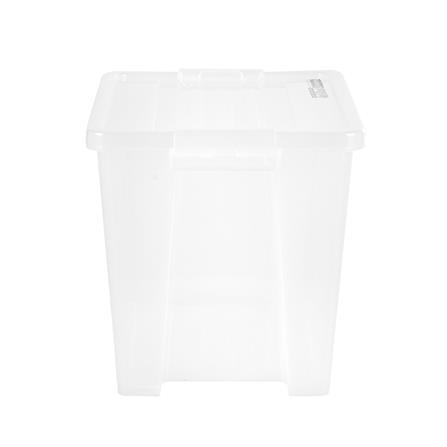 กล่องเก็บของ ฝาล็อค STACKO 6652 24 ลิตร สีใส_3