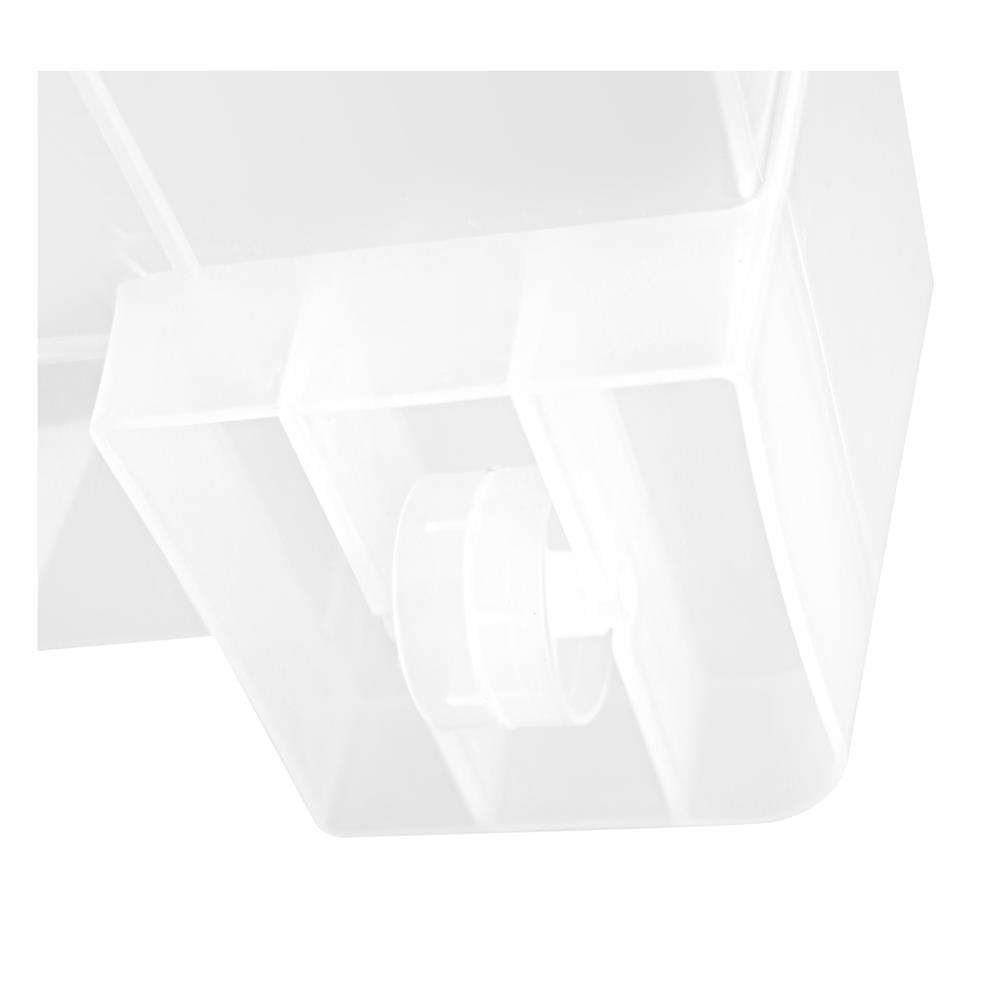 กล่องเก็บของ ฝาล็อก STACKO 6653 40 ลิตร สีใส