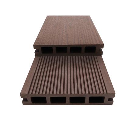 ไม้พื้นกลวง THAISUN SWB03 2.5x13.5x240 ซม. สีน้ำตาลแดง_1