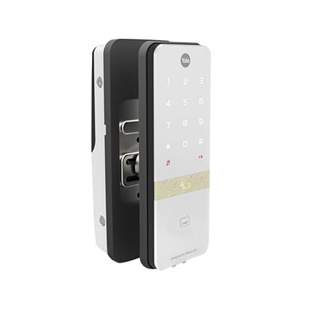 กลอนดิจิตอล YALE YDR323 สีดำ/นิเกิ้ล_2