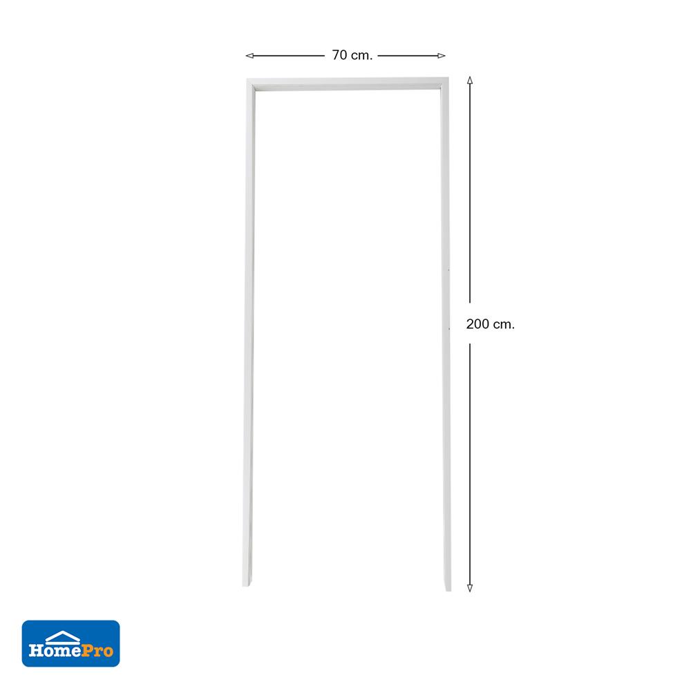 วงกบประตู UPVC AZLE 70X200 ซม. สีขาว