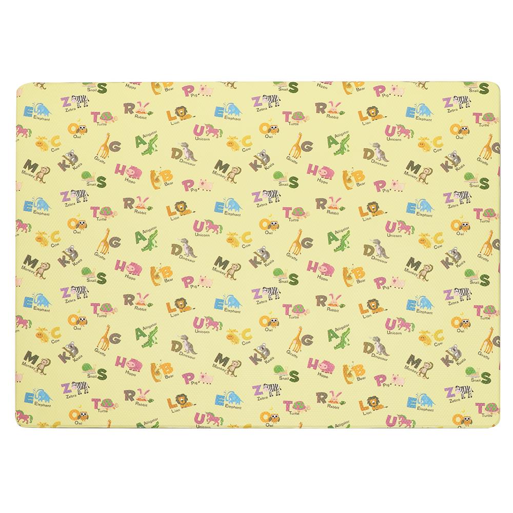 แผ่นอเนกประสงค์ HOME LIVING STYLE ABC&JOY2 135X185 ซม. สีเหลือง