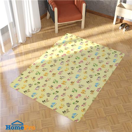 แผ่นอเนกประสงค์ HOME LIVING STYLE ABC&JOY2 135X185 ซม. สีเหลือง_6