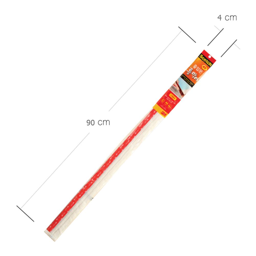 คิ้วกันแมลงยาง SCOTCH WT300959655 90 ซม. สีใส