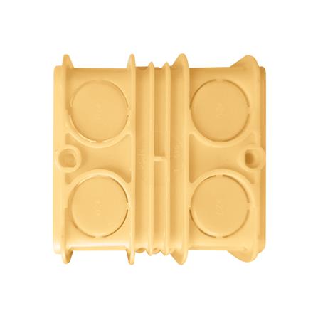 กล่องฝัง BTICINO ขนาด 3x3 นิ้ว 502E สีเหลือง_2