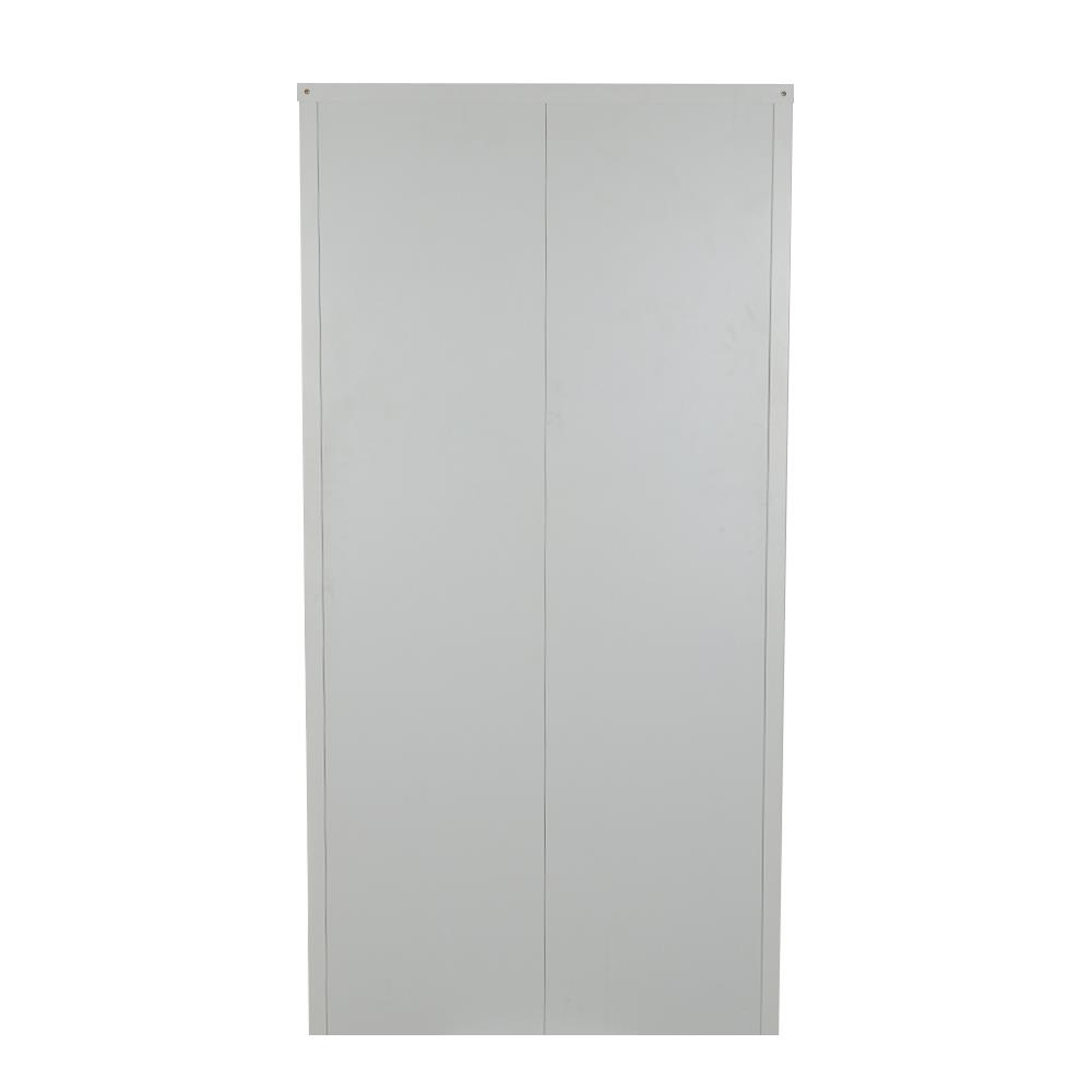 ตู้เหล็กสูงบานเปิดทึบ LUCKY WORLD KWS-183-RG สีน้ำเงิน