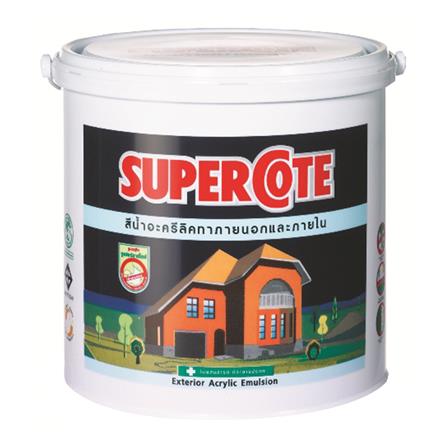 สีน้ำทาภายนอก ชนิดด้าน DULUX SUPERCOTE BASE A 3 ลิตร_0