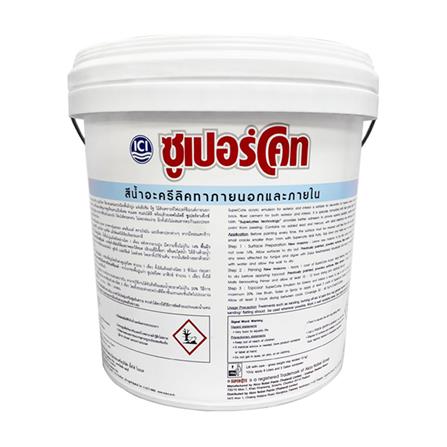 สีน้ำทาภายนอก ชนิดด้าน DULUX SUPERCOTE BASE C 9 ลิตร_1