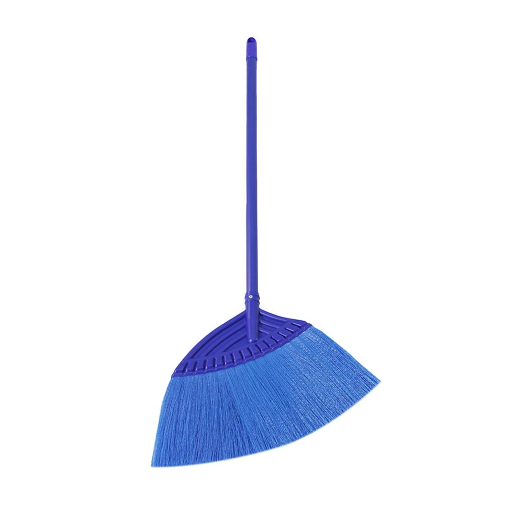 ไม้กวาดพลาสติกขนหยัก CSP BR3006 สีฟ้า