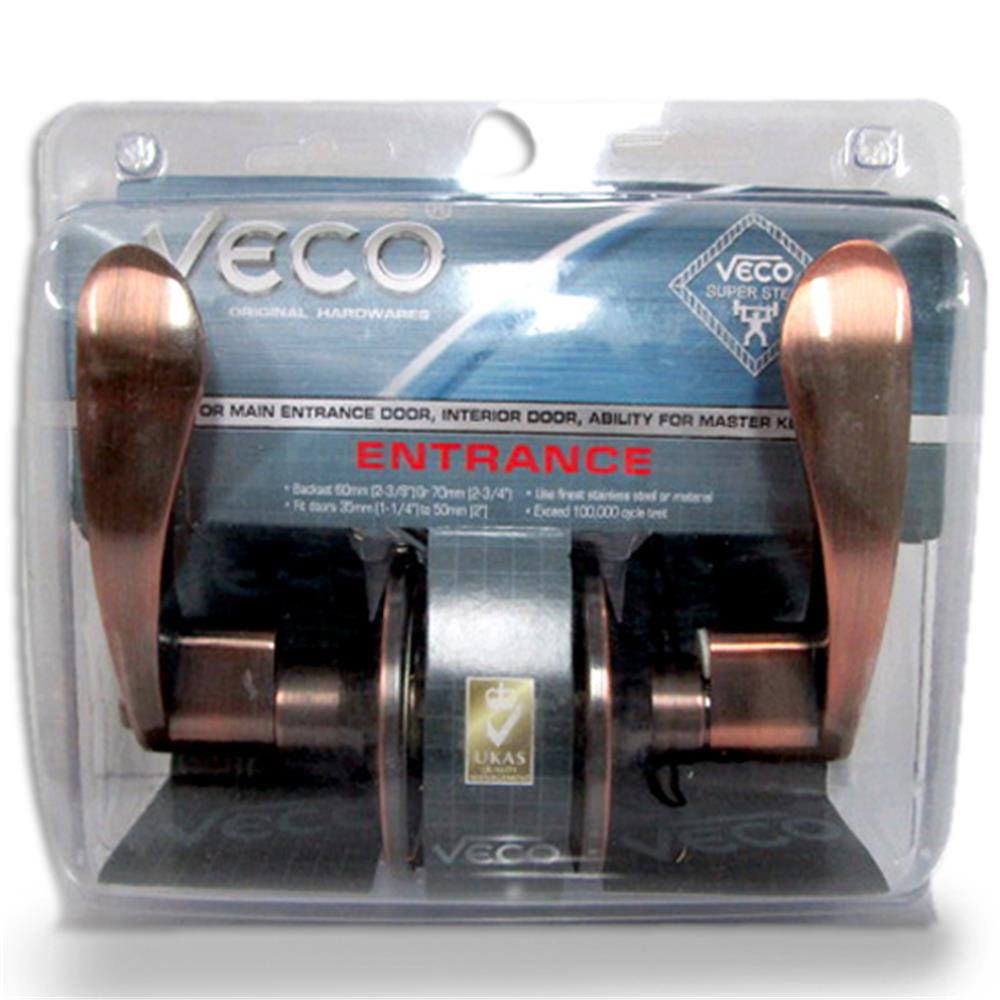 มือจับก้านโยก VECO 6404AC-ET AC สีทองแดงรมดำ