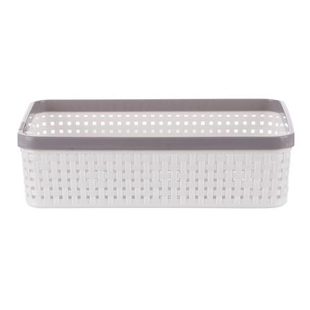 ตะกร้าผ้าเหลี่ยม IN SPACE HH-1087(XS)ขาว_3