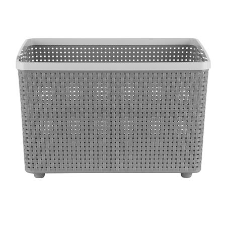 ตะกร้าผ้าเหลี่ยม DKW IN SPACE HH-1097(XL) เทา_2