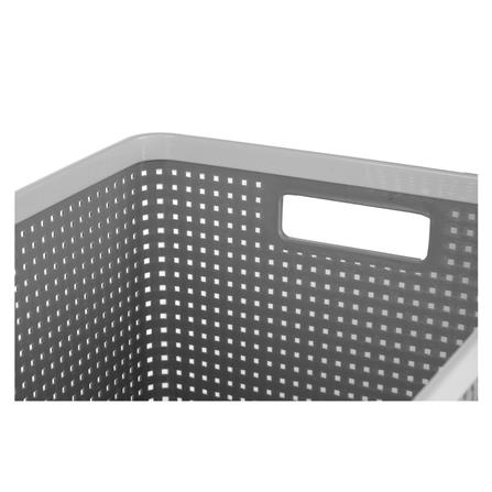 ตะกร้าผ้าเหลี่ยม DKW IN SPACE HH-1097(XL) เทา_3