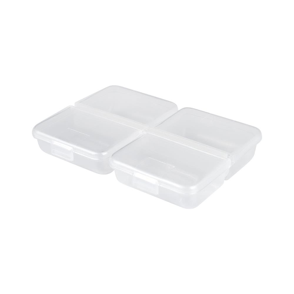 ตลับพลาสติก 4 ช่อง STACKO PB29W