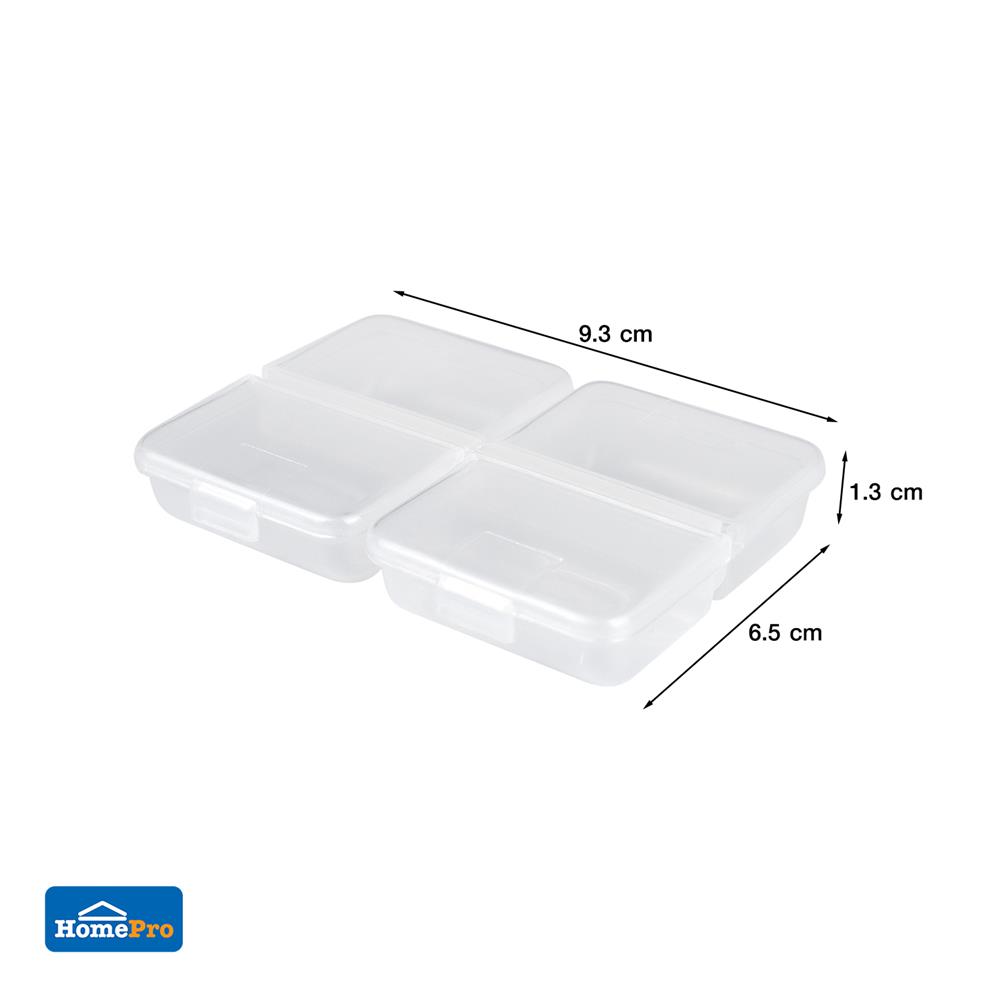 ตลับพลาสติก 4 ช่อง STACKO PB29W