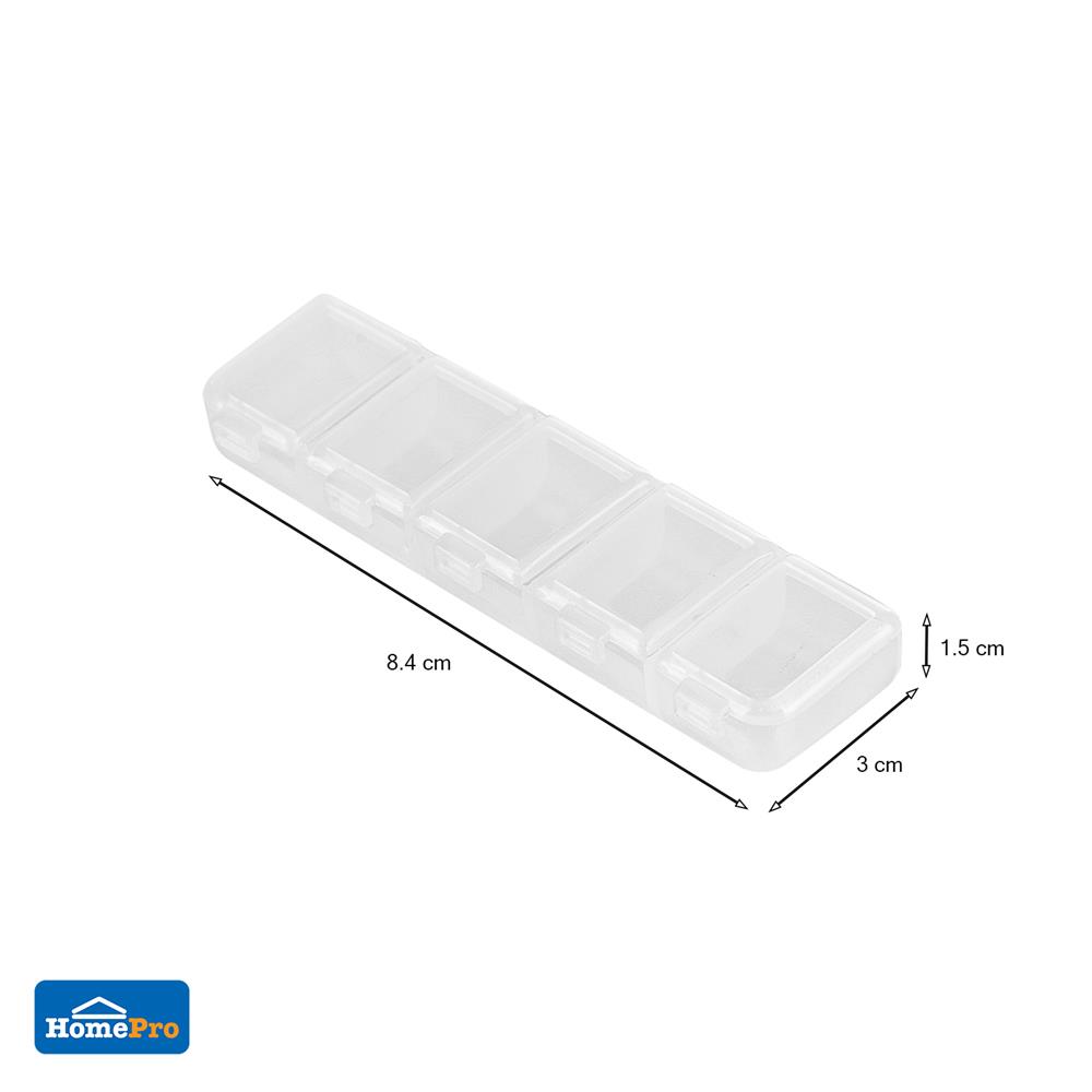 ตลับพลาสติก 5 ช่อง STACKO PB53W