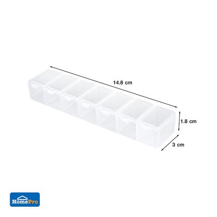 ตลับพลาสติก 7 ช่อง STACKO PB55W_4