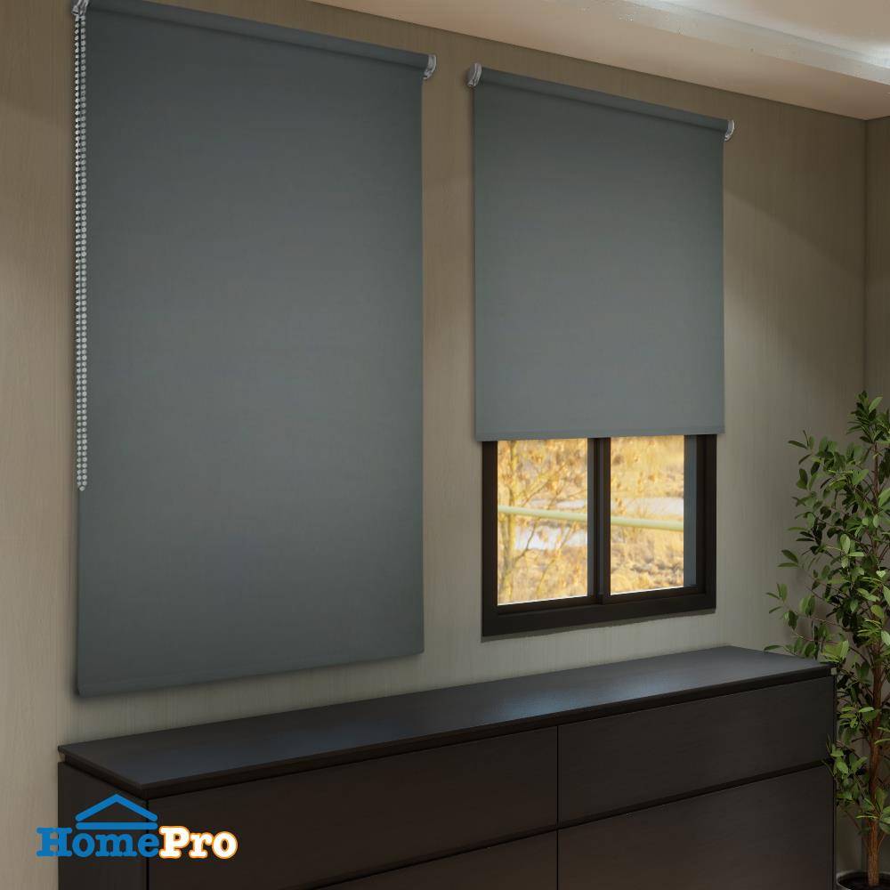 ผ้าม่านม้วน HOME LIVING STYLE FRESH 2 90X150 ซม. สีดำ