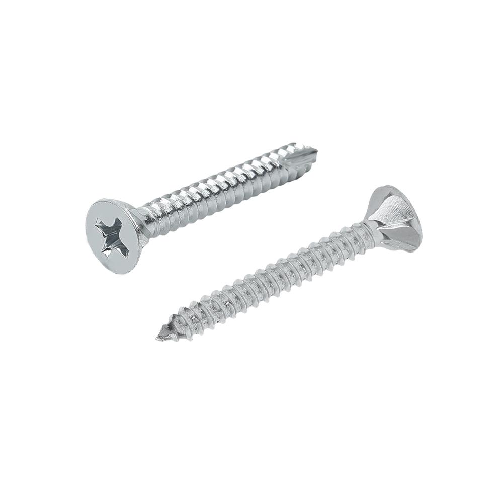 สกรูปลายแหลมคอหยัก FITT 7x32 มม. 100 ชิ้น