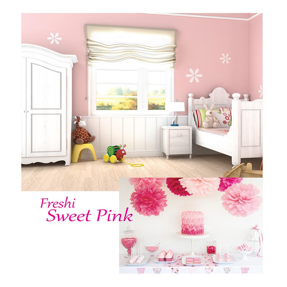 สีน้ำทาภายใน CAPTAIN FRESHI CLEAN CHARCOAL CLEAN BASE A กึ่งเงา 1/4 แกลลอน