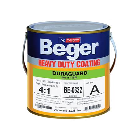 สีอุตสาหกรรม BEGER DURAGUARD 0000 PART A สีขาว 1 แกลลอน_0