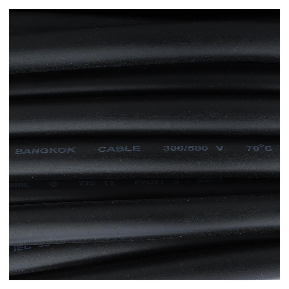 สายไฟ VCT IEC53 BCC 2x2.5 ตร.มม. 100 ม. สีดำ
