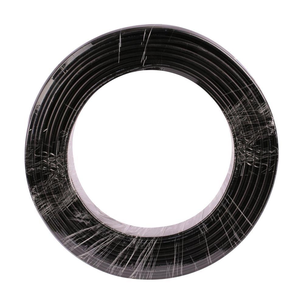 สายไฟ THW IEC01 BCC 1x4 ตร.มม. 100 ม. สีดำ