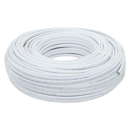 สายไฟ VAF-G BCC 2x4/4 ตร.มม. 100 ม. สีขาว_1