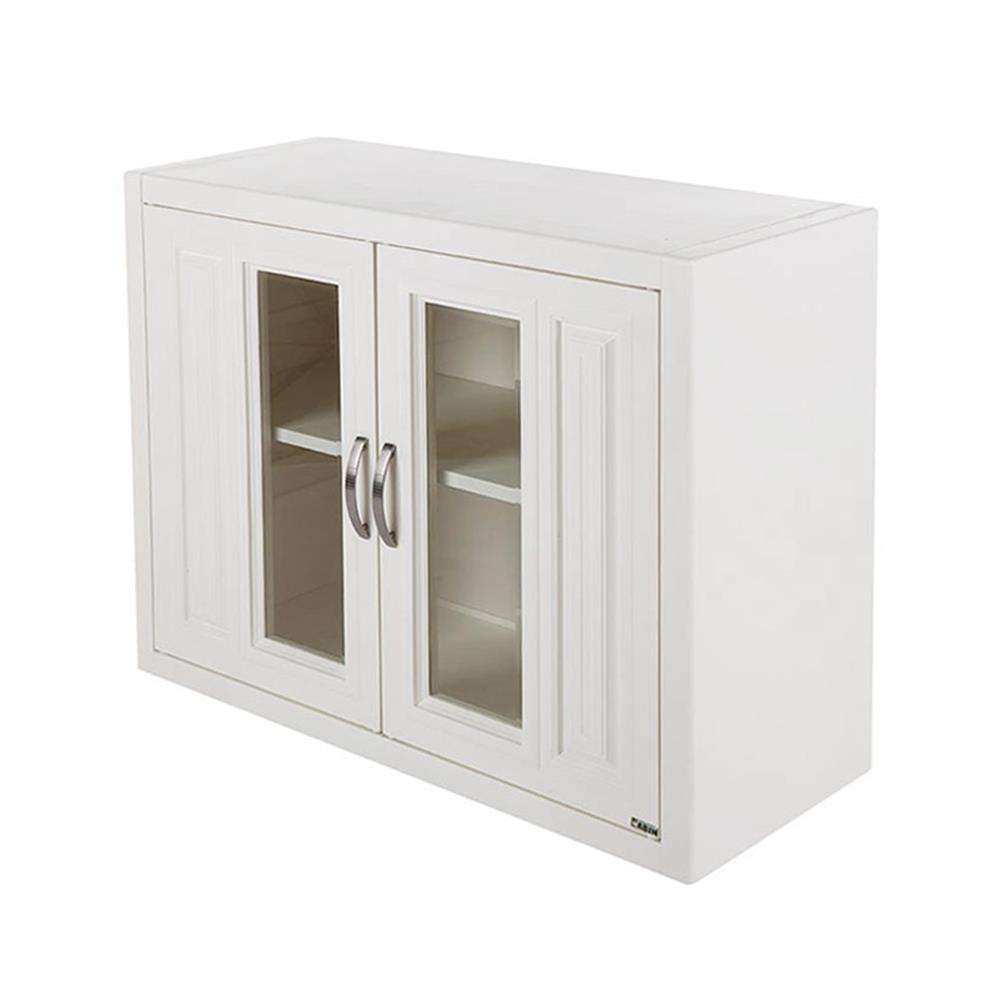 ตู้แขวนบานคู่ PP CABIN 87.8x67.5 ซม. สีครีม