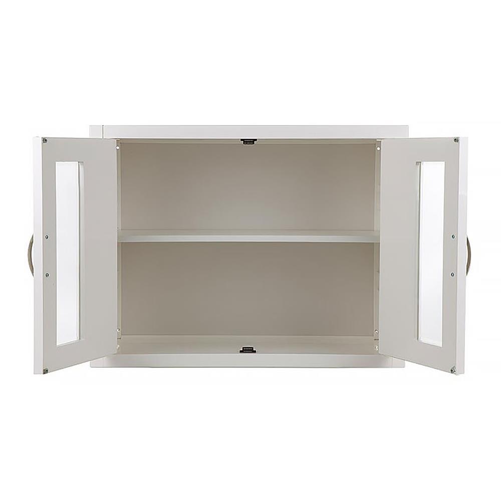 ตู้แขวนบานคู่ PP CABIN 87.8x67.5 ซม. สีครีม