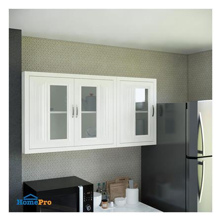 ตู้แขวนบานคู่ PP CABIN 87.8x67.5 ซม. สีครีม_5