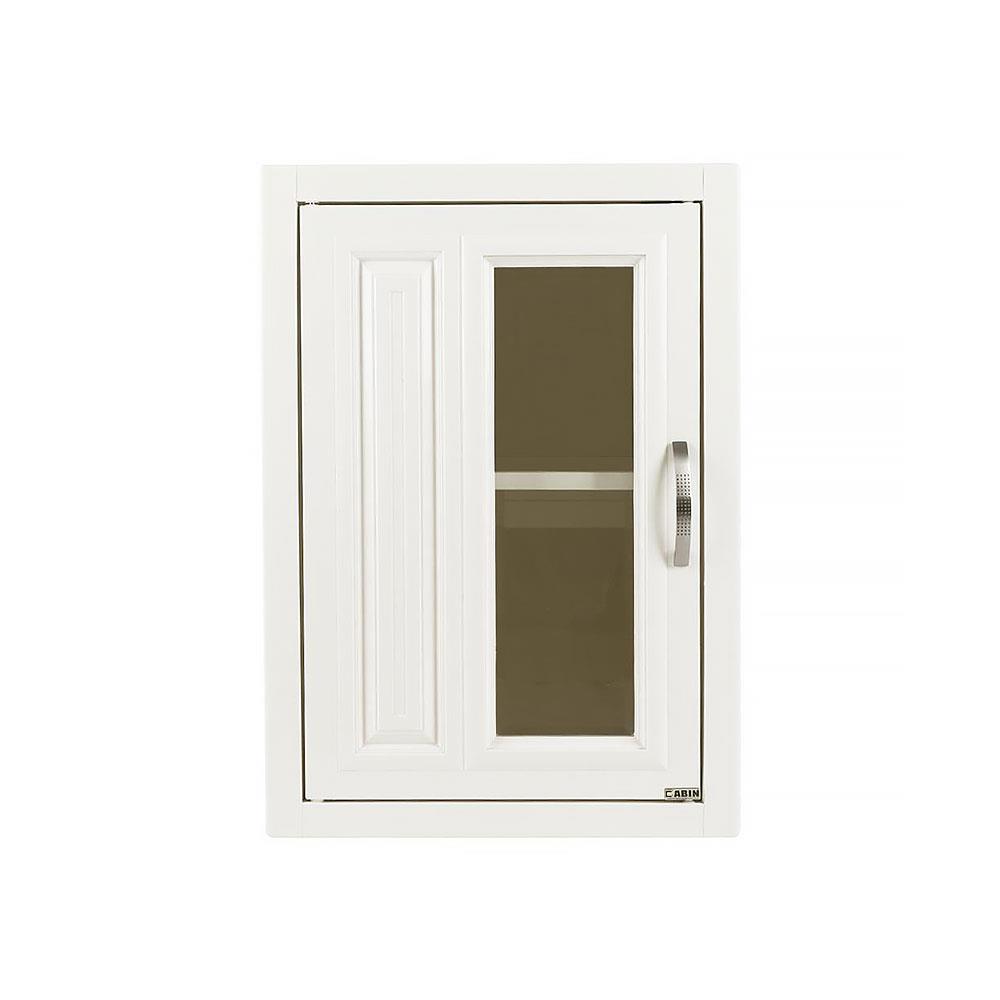 ตู้แขวนบานเดี่ยว PP CABIN 48x67.5 ซม. สีขาว