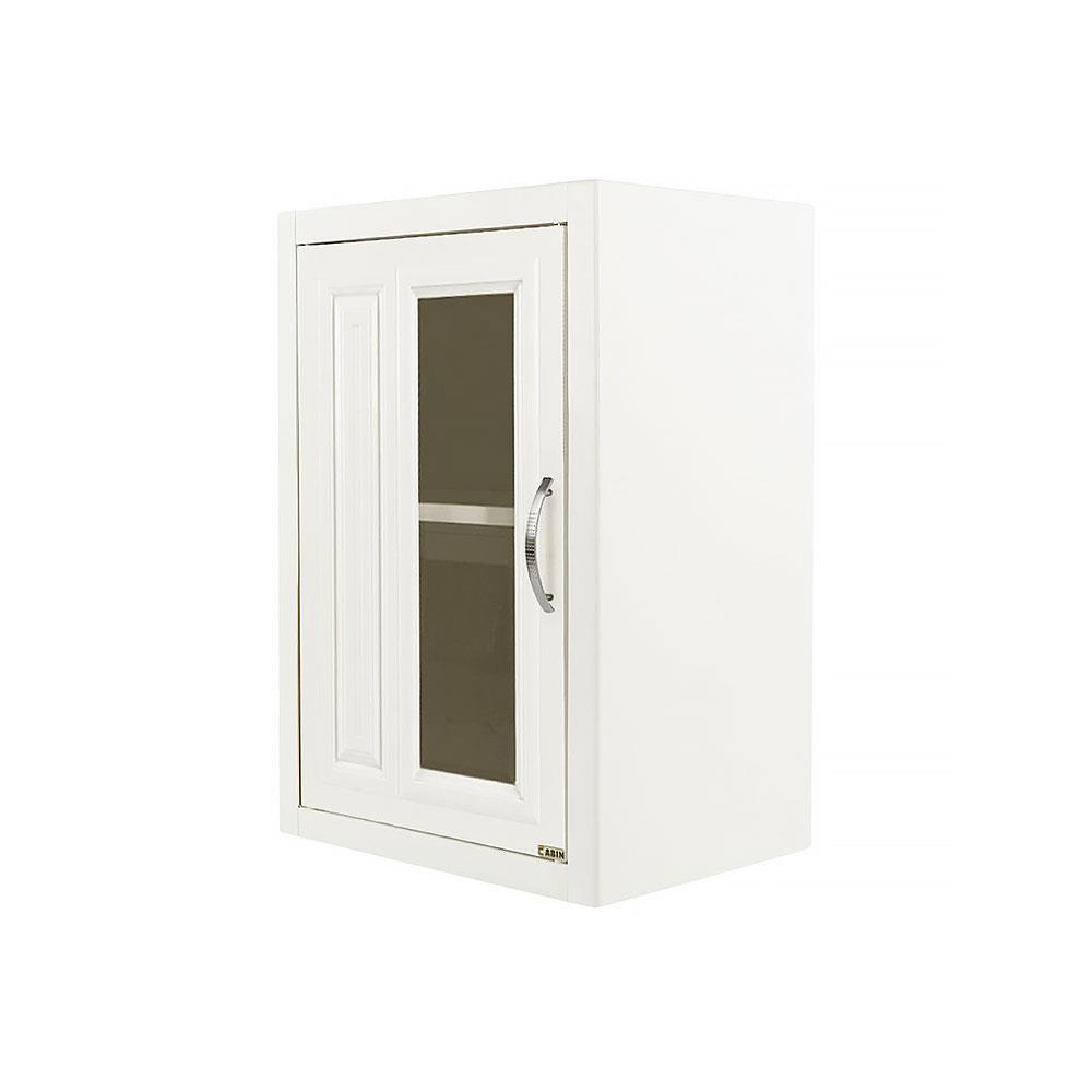 ตู้แขวนบานเดี่ยว PP CABIN 48x67.5 ซม. สีขาว
