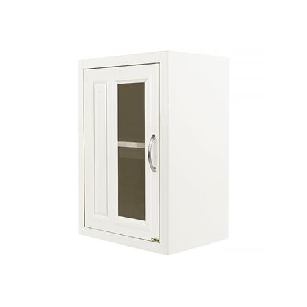 ตู้แขวนบานเดี่ยว PP CABIN 48x67.5 ซม. สีขาว_1