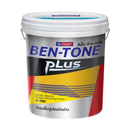 สีรองพื้นปูนใหม่ BEGER BENTONE PLUS #1000 5 แกลลอน
