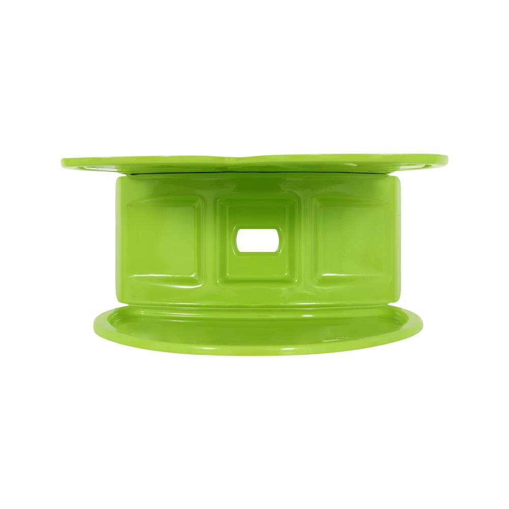 ที่แขวนสายยาง เหล็ก SPRING LEAF สีเขียว