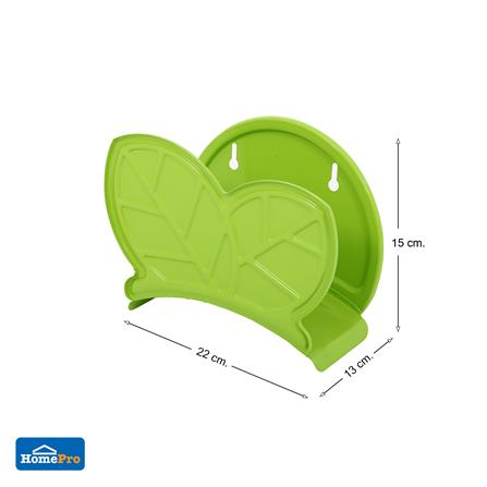 ที่แขวนสายยาง เหล็ก SPRING LEAF สีเขียว_4