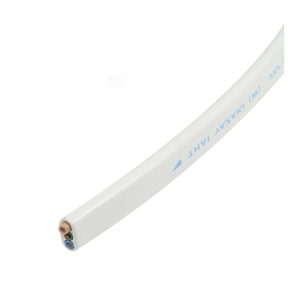 สายไฟ VAF-G YAZAKI 2x1.5/1.5 ตร.มม. 100 ม.สีขาว