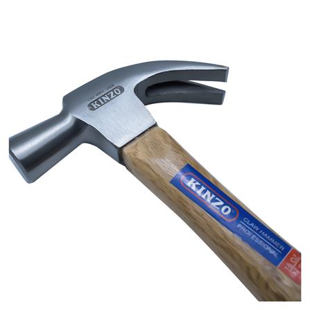 ค้อนหงอนด้ามไม้ KINZO 27 มม._1