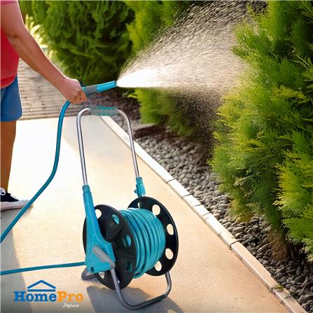 สายยางโรล SPRING N04-KNITTING 1/2 นิ้วx30 ม. สีฟ้า_4