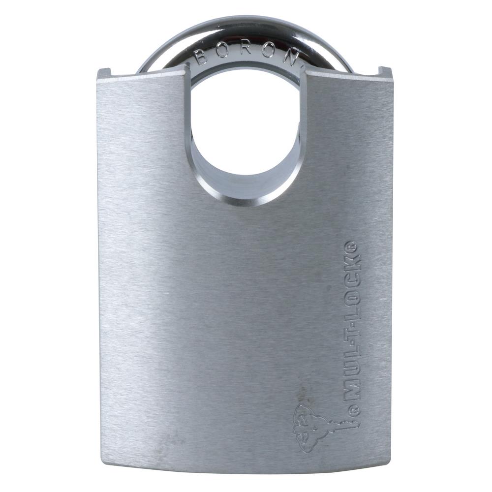 กุญแจลูกปืน MUL-T-LOCK DTPG-55P 55 มม. สีเงิน
