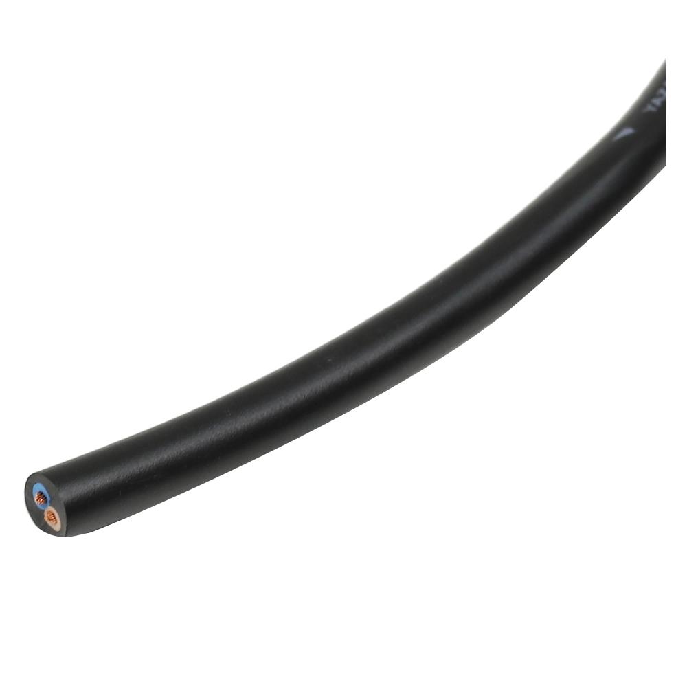 สายไฟ VCT IEC53 YAZAKI 2X1.5 ตร.มม. 100 ม. สีดำ