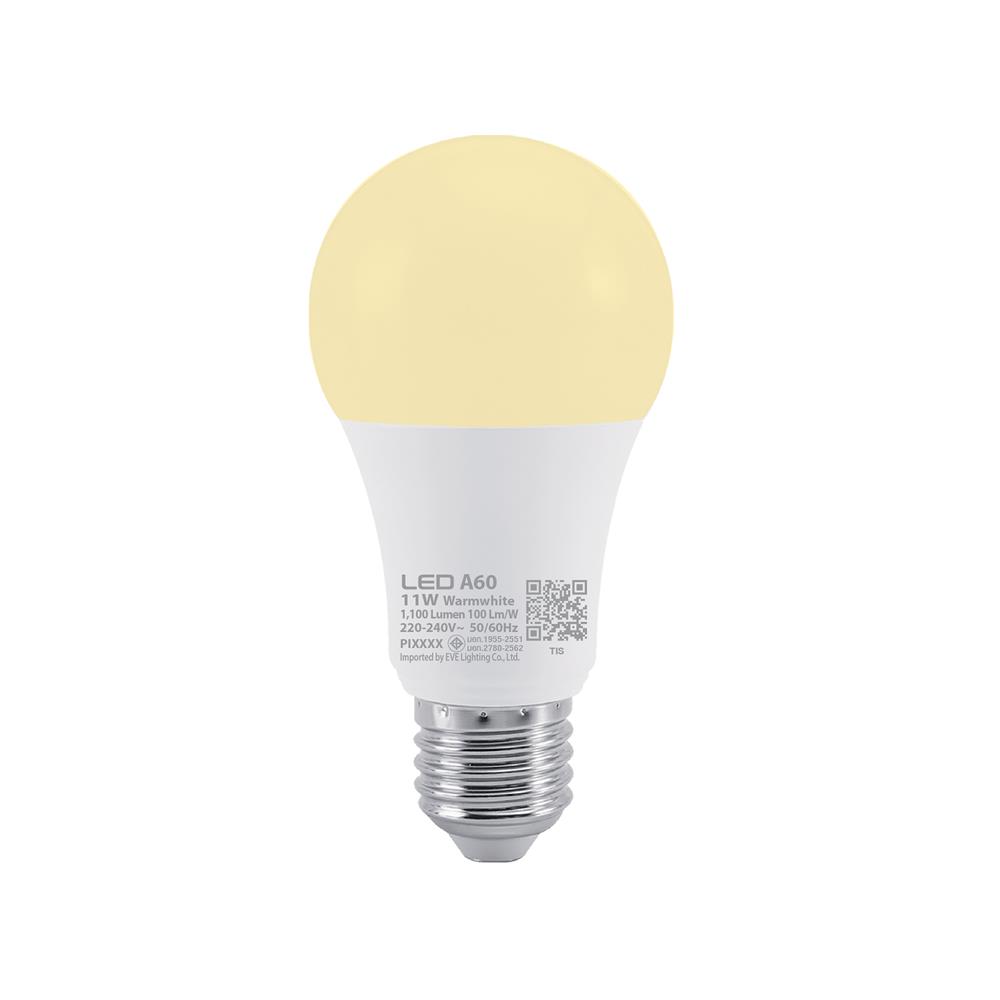 หลอด LED EVE A60 11 วัตต์ WARMWHITE