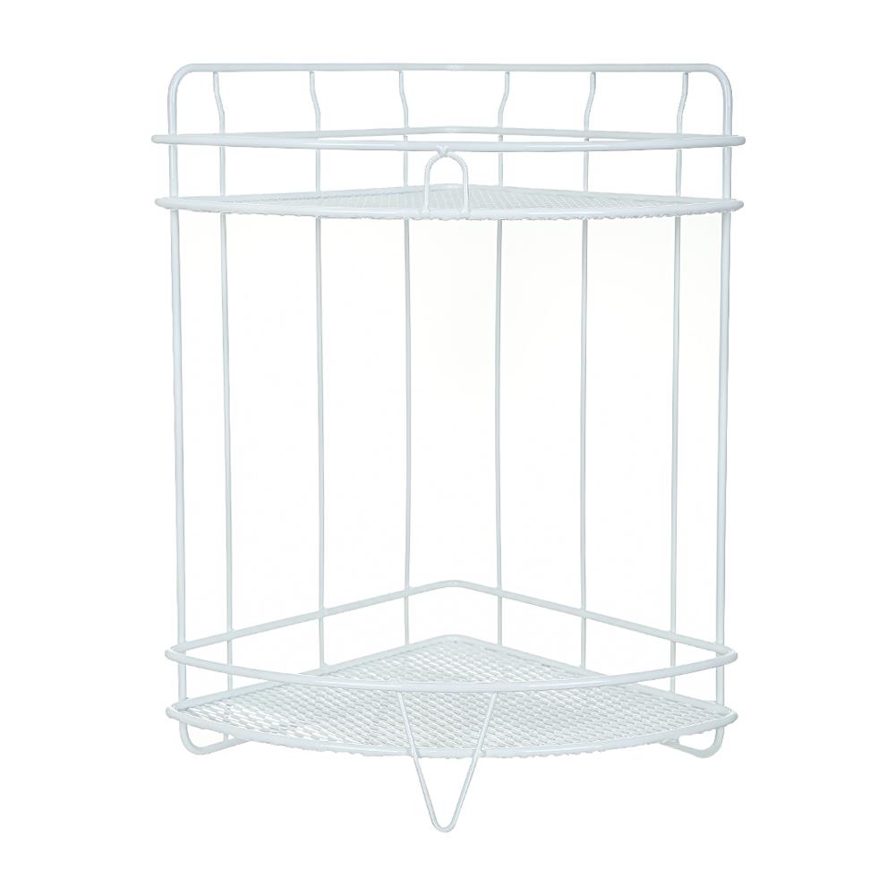 ชั้นวางของเข้ามุม 2 ชั้น BATH TIME BT 7132E สีขาว