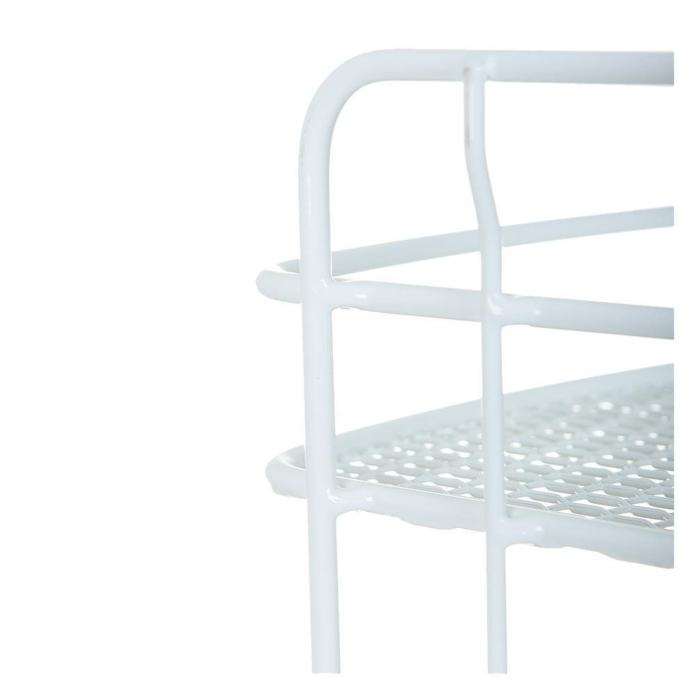 ชั้นวางของเข้ามุม 2 ชั้น BATH TIME BT 7132E สีขาว