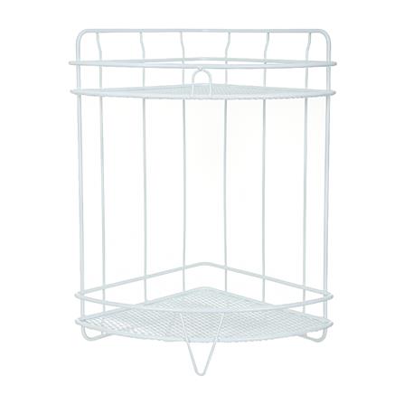 ชั้นวางของเข้ามุม 2 ชั้น BATH TIME BT 7132E สีขาว