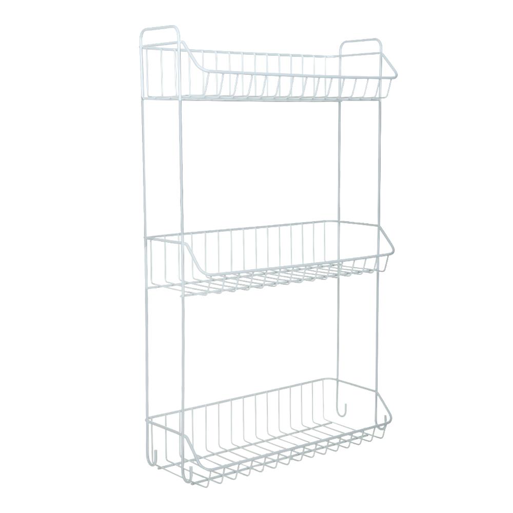 ชั้นวางของติดผนัง 3 ชั้น BATH TIME BT 7033E สีขาว