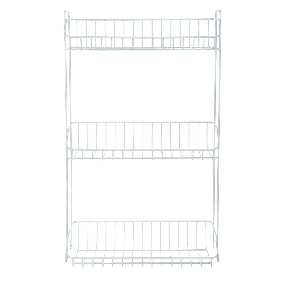 ชั้นวางของติดผนัง 3 ชั้น BATH TIME BT 7033E สีขาว