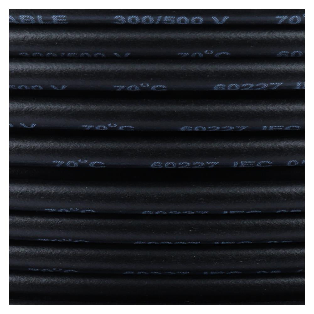 สายไฟ IV IEC05 BCC 1x1ตร.มม. 100 ม. สีดำ