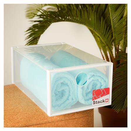 กล่องรองเท้า STACKO HP5-0040 20.8x32.3x13.2 ซม. สีขาว_2